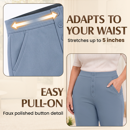 Perfect Shape Pull-On Ponte Pants