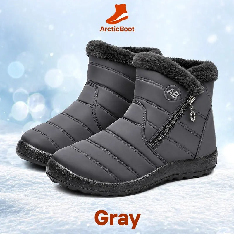 ArcticBoot - Thermal Waterproof Fleece-Lined Zip-Up Boots