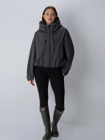 One Size Short Oversized Rain Jacket