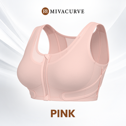 MivaCurve - Posture-Support & Bounce-Control Zipper Bra