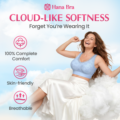 Hana Bra - Pure Comfy Buttonless Lifting Bra