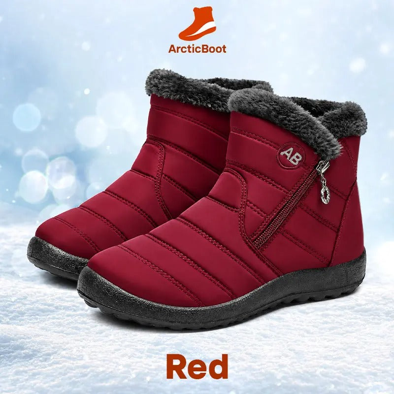 ArcticBoot - Thermal Waterproof Fleece-Lined Zip-Up Boots