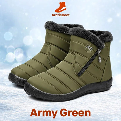 ArcticBoot - Thermal Waterproof Fleece-Lined Zip-Up Boots