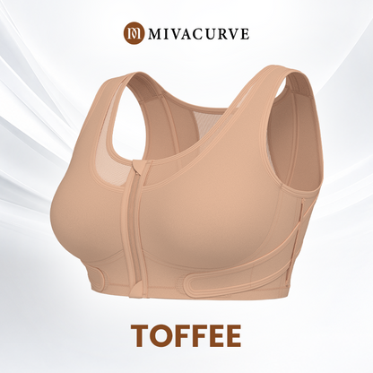 MivaCurve - Posture-Support & Bounce-Control Zipper Bra