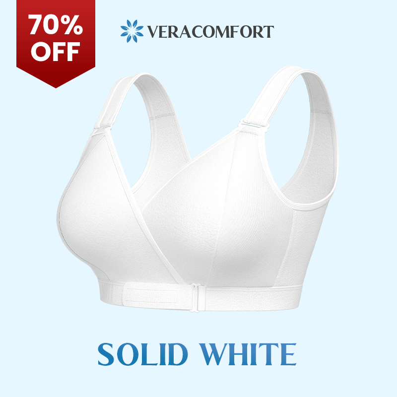 Veracomfort - Velcro Front-Wrap & Straps Adaptive Comfort Bra