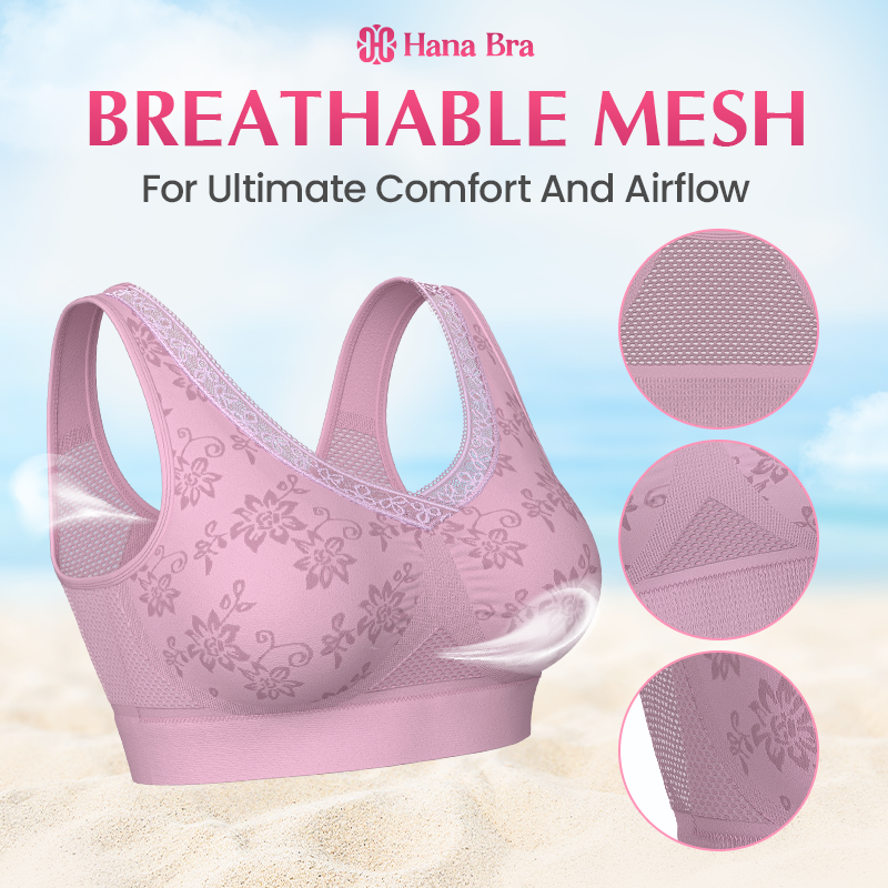 Hana Bra - Pure Comfy Buttonless Lifting Bra
