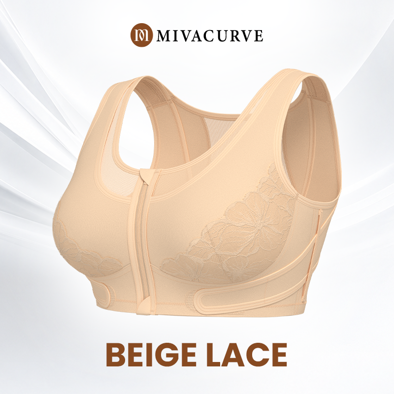 MivaCurve - Posture-Support & Bounce-Control Zipper Bra