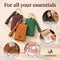 Personalized Leather Bag Charm Pouch