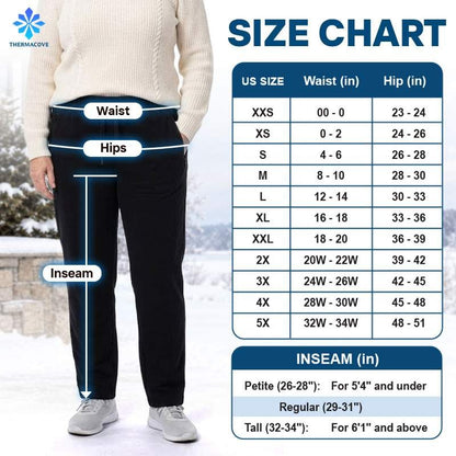 ThermaCove - Thermal Waterproof Fleece-Lined Pants
