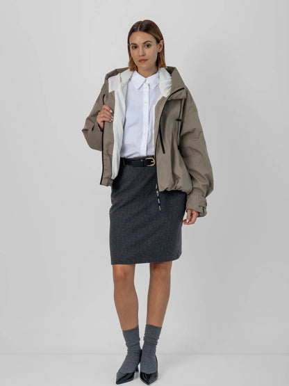 One Size Short Oversized Rain Jacket