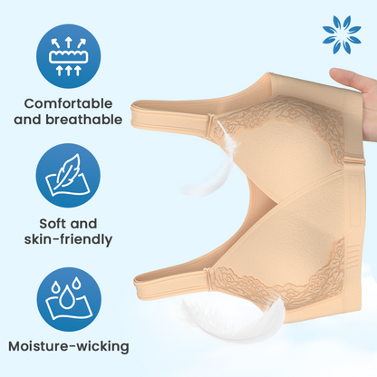 Veracomfort - Velcro Front-Wrap & Straps Adaptive Comfort Bra