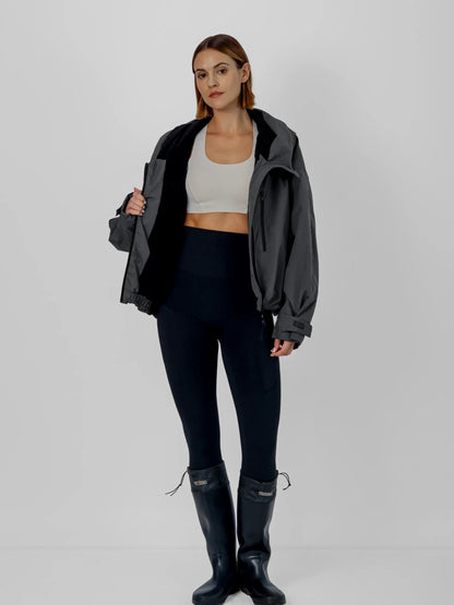 One Size Short Oversized Rain Jacket