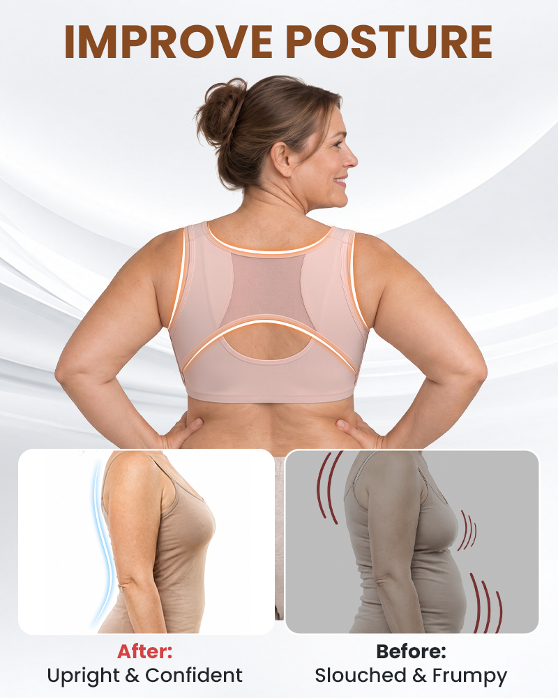 MivaCurve - Posture-Support & Bounce-Control Zipper Bra