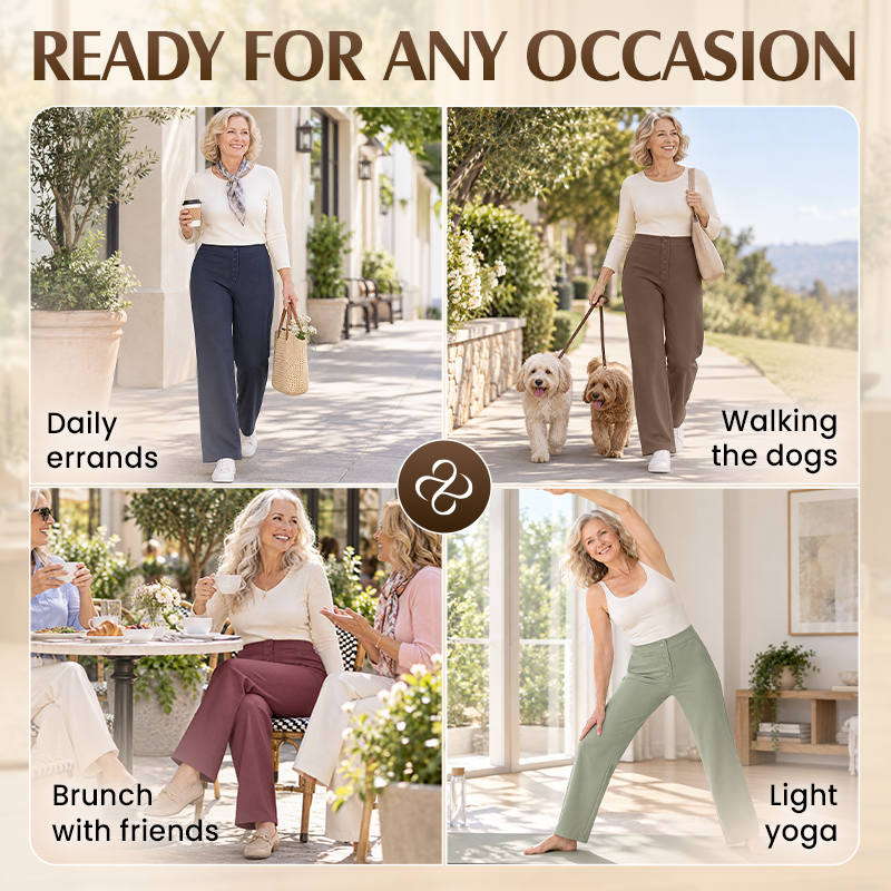Perfect Shape Pull-On Ponte Pants