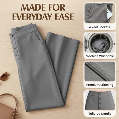 Perfect Shape Pull-On Ponte Pants