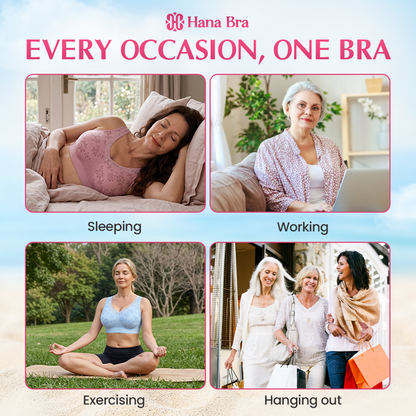 Hana Bra - Pure Comfy Buttonless Lifting Bra