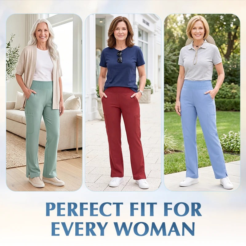 Women's Tummy-control Ultra Stretch Scrub Pants
