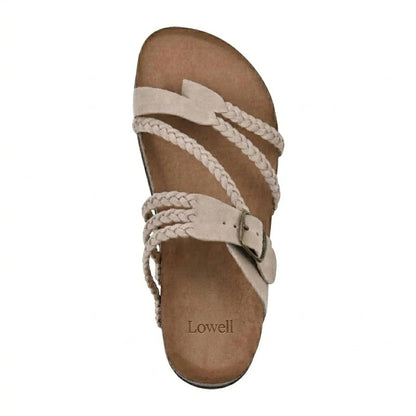 Hayleigh Braided Cork Sandals – Ergonomic Arch Support & Boho Style