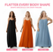 Plus Size 2026 New Women'S Backless Maxi Dress, Open Back Slip, Sleeveless Summer Sundress, Beach Resort Wear
