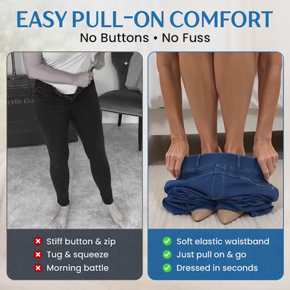 RoamyCurve - Tummy Control Stretch Jeans