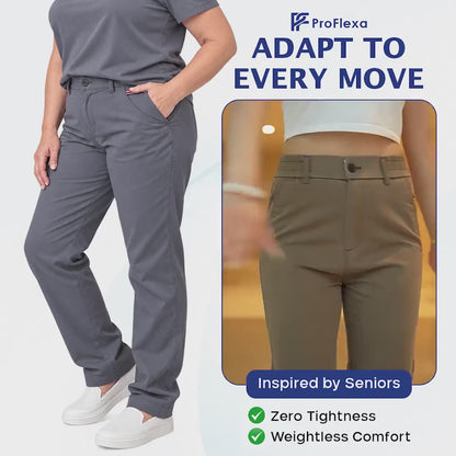 ProFlexa - Women's Easy-Fit Stretch Trousers