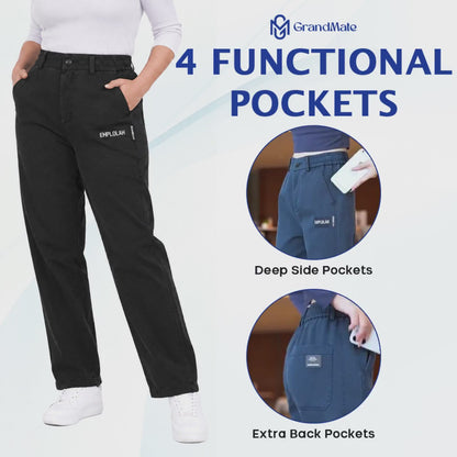 Women's Flattering Roomy-Fit Comfy Pants