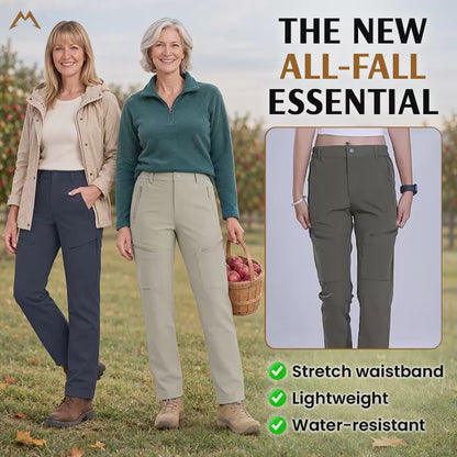 FlexLaria - Women's Stretch Outdoor Utility Cargo Pants