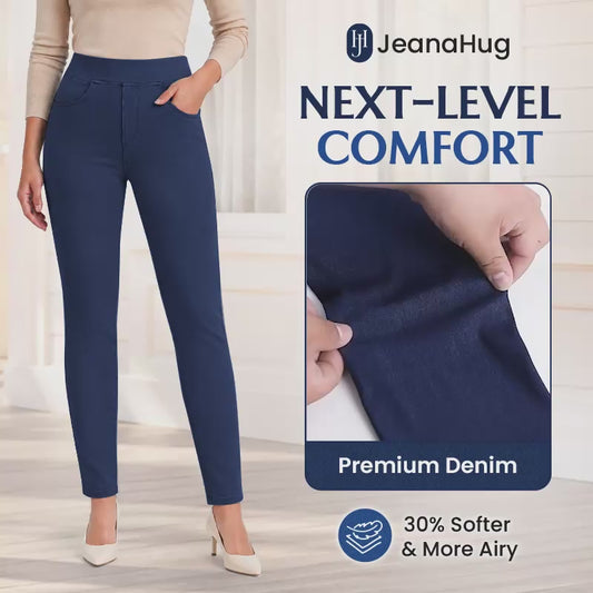 JeanaHug - Stretchy Pull-On Denim Leggings