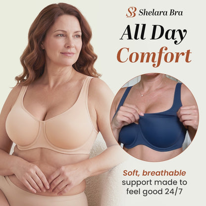 Shelara Bra - Outside-Wire Seamless Support Bra