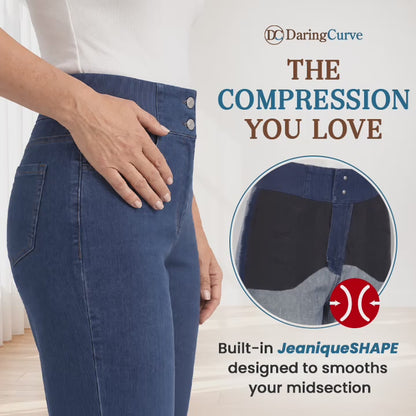 Comfort Shaping EveryWear Stretchy Straight Jeans