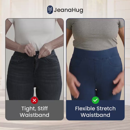JeanaHug - Stretchy Pull-On Denim Leggings