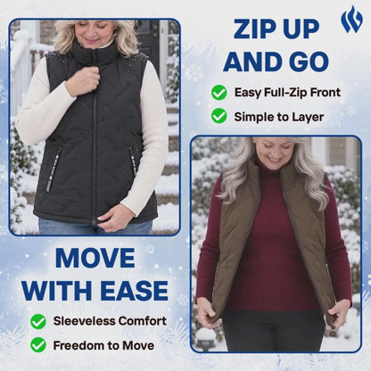 WarmHug - Waterproof Fleece-Lined Vest