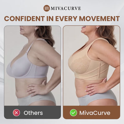 MivaCurve - Posture-Support & Bounce-Control Zipper Bra