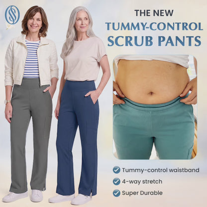 Women's Tummy-control Ultra Stretch Scrub Pants