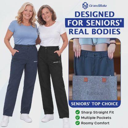 Women's Flattering Roomy-Fit Comfy Pants