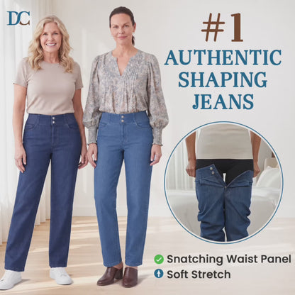Comfort Shaping EveryWear Stretchy Straight Jeans