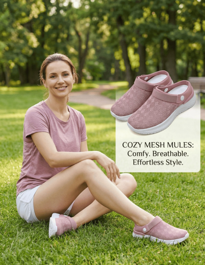 Women’s Casual Breathable Mesh Slippers Shoes