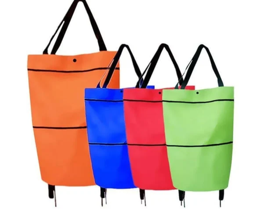 2-in-1 Foldable Shopping Cart