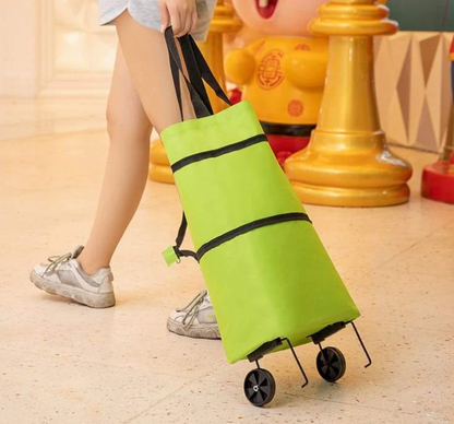 2-in-1 Foldable Shopping Cart