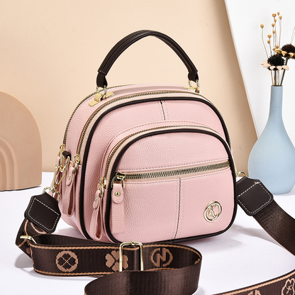 📢📢50% OFF !! ⏰Women's Soft PU Leather Multi-Pocket Crossbody Bag