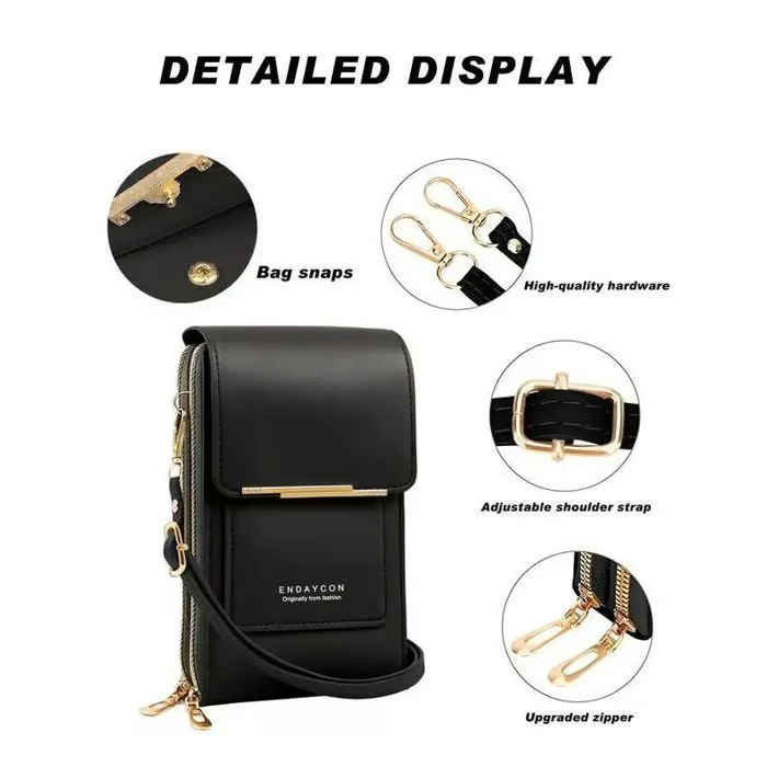 Women's Touchscreen Phone Crossbody Bag