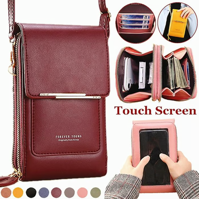 Women's Touchscreen Phone Crossbody Bag