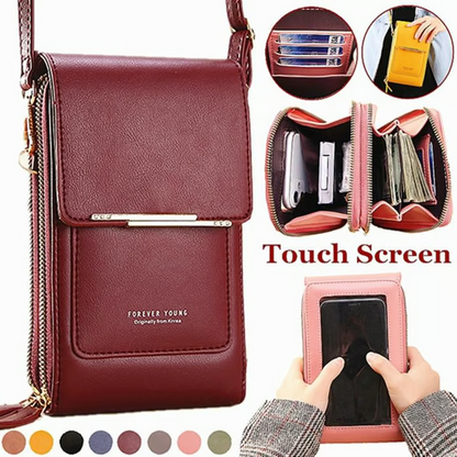 Women's Touchscreen Phone Crossbody Bag